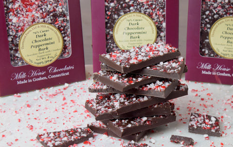 Dark Chocolate Peppermint Bark