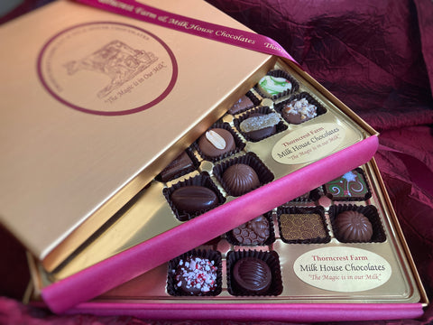 Chocolate of the Month Club - Double Deluxe Gift Box -32 Chocolates