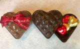 Chocolate Tufted Heart Box
